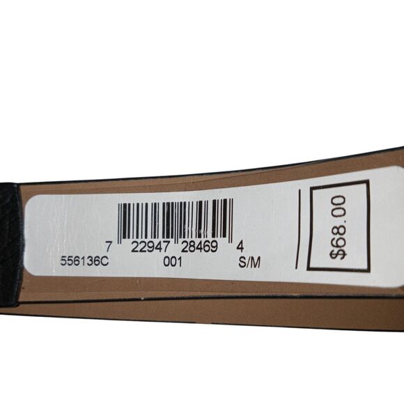 Michael Kors 556136C-001  Black MK Logo Fanny Pack Waist Belt Bag - Picture 5 of 5